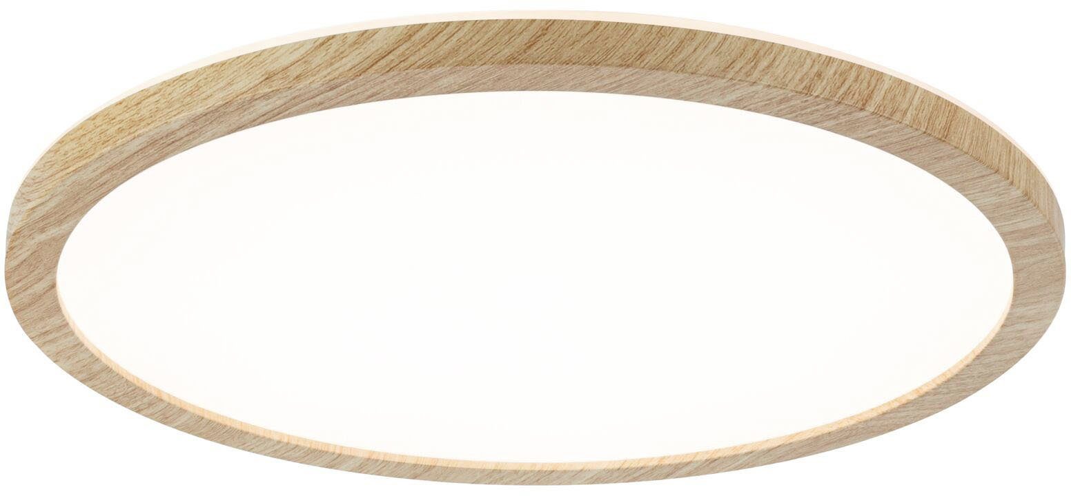 Paulmann LED Panel Atria Shine IP44 16W 3000K 293mm Eiche Kunststoff, LED f günstig online kaufen