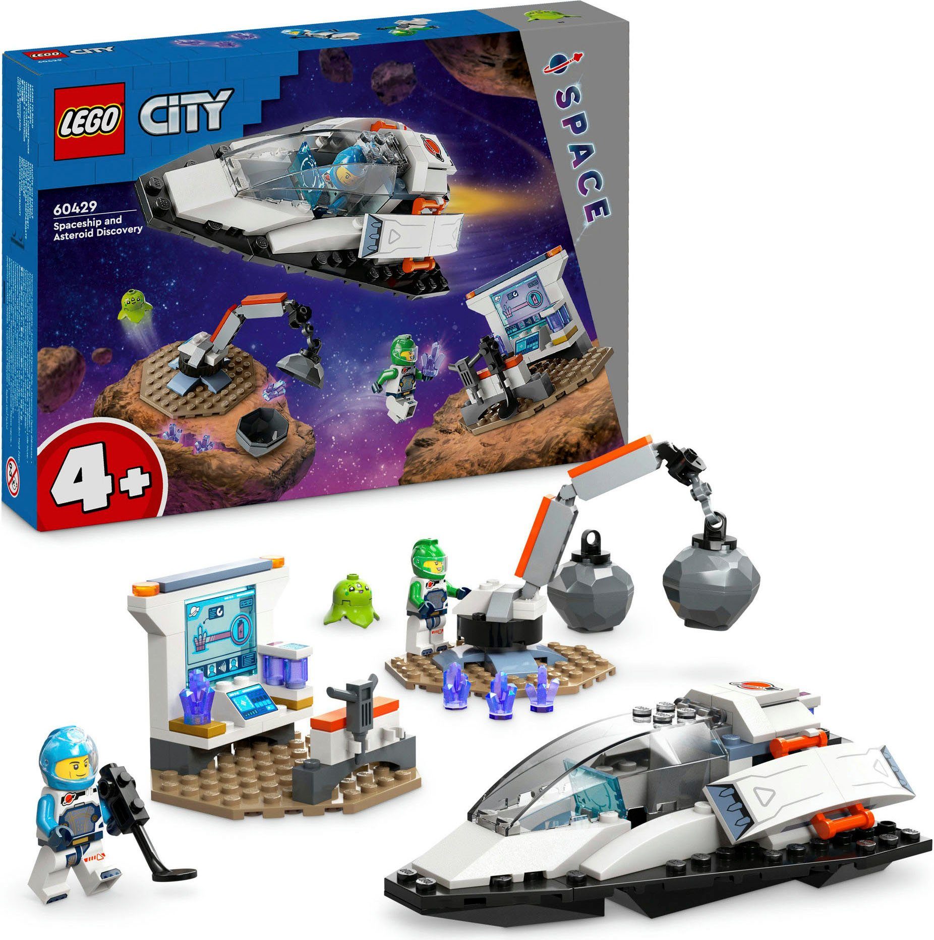 LEGO® Bergung eines Asteroiden im Weltall (60429), LEGO City Konstruktionss günstig online kaufen