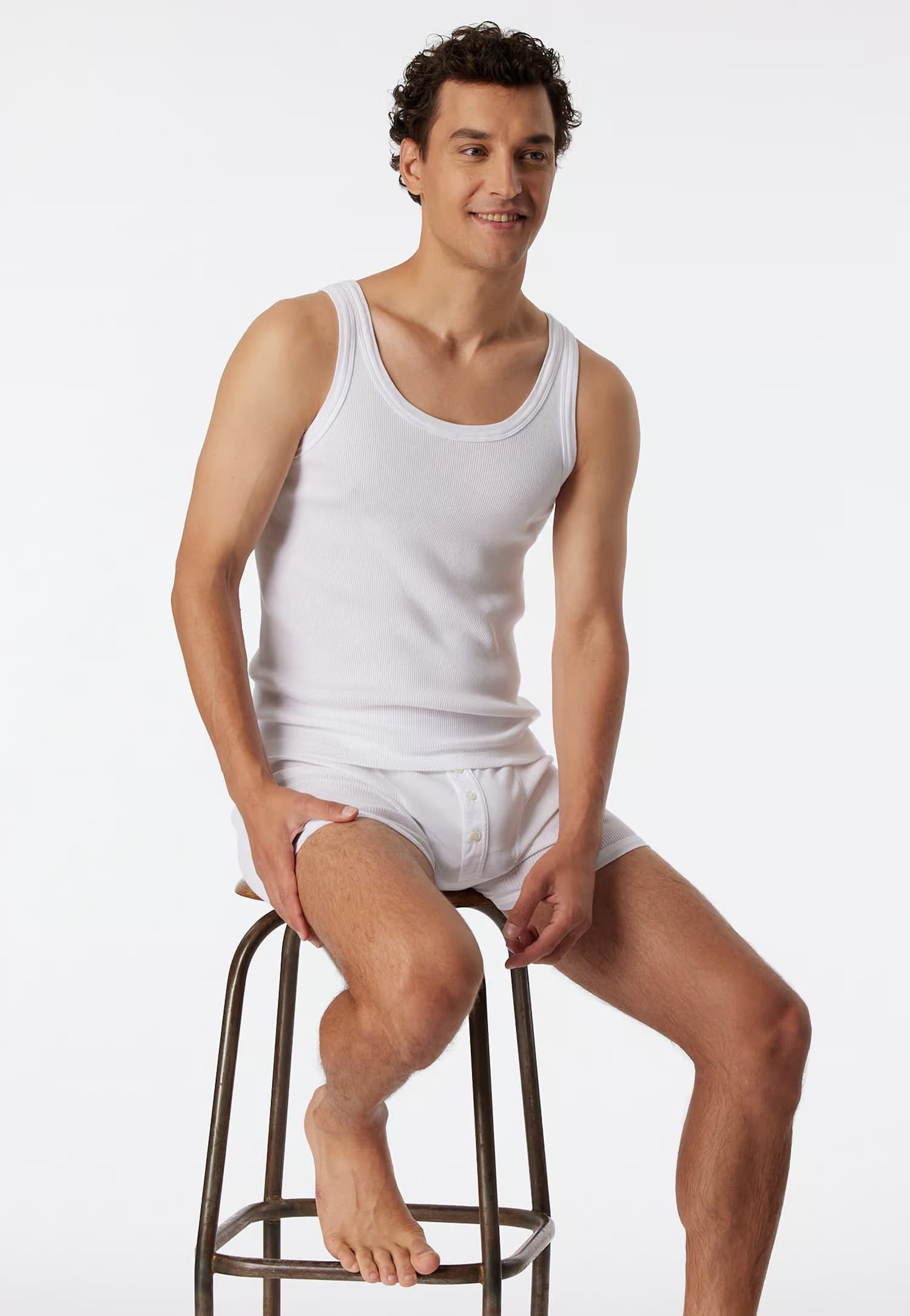 Schiesser Unterhemd Herren Tank Top - Friedrich
