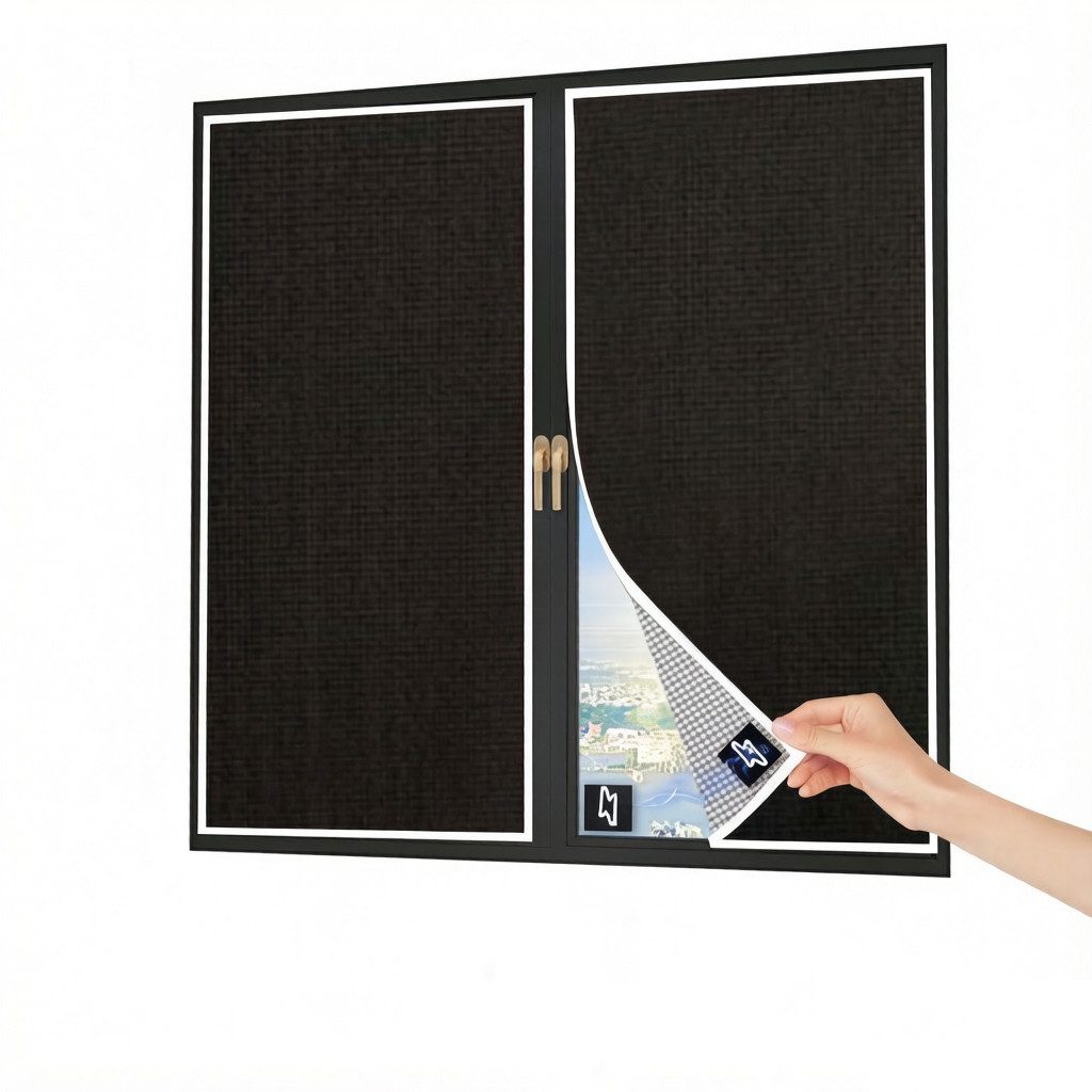 Diwzbyn Sonnenschutz-Fensterfolie Fensterfolie mit Saugnäpfen, UV-Schutz & Hitzeschutz
