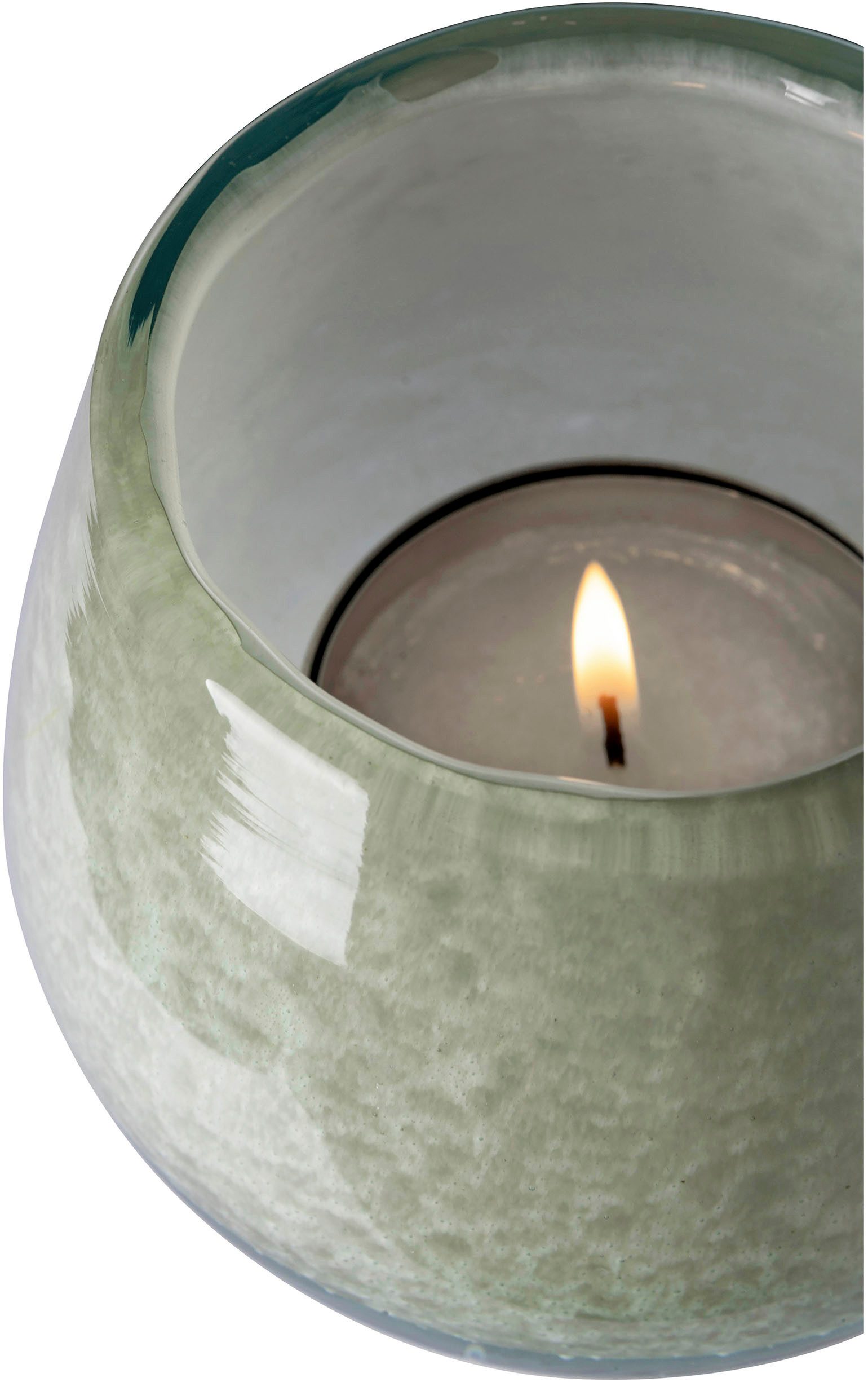 Fink Tischvase MARLY (1 St), Dekovase, Blumenvase, Windlicht, Vase aus Glas