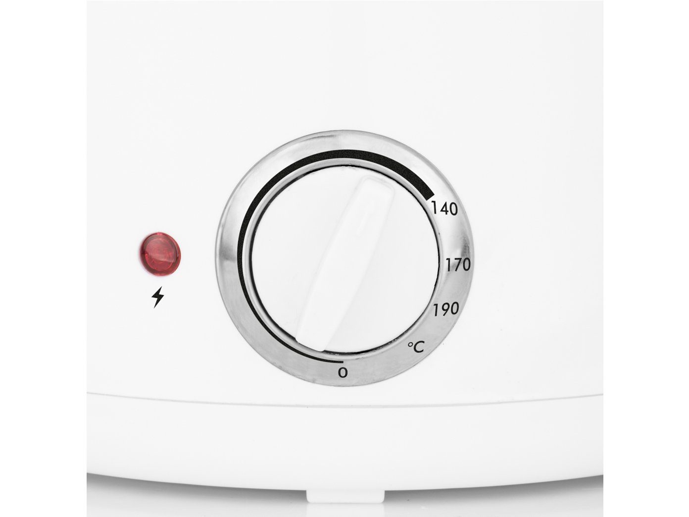 Thermostat mit Weiß W, regelbarer Mini 1000 Geruchsfilter, Tristar Kleine Fritteuse, Öl-Fritöse