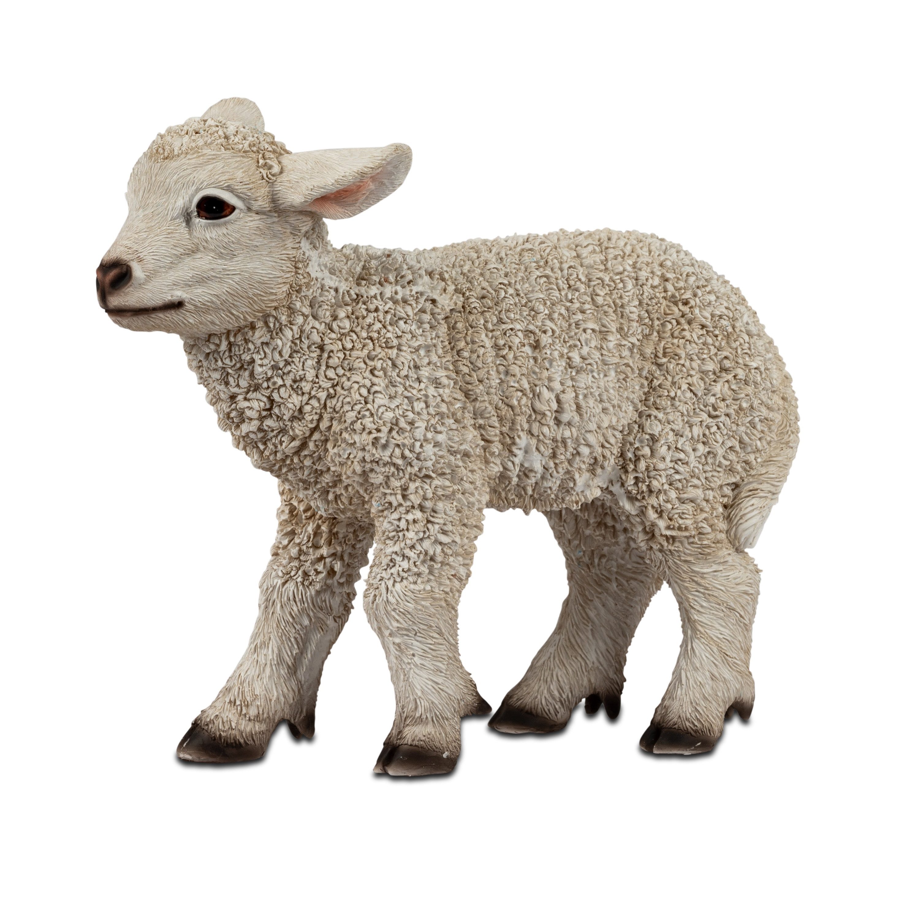 formano Tierfigur Dekoration für Frühling und Ostern: Elegantes stehendes Lamm, 28 cm (1 St)