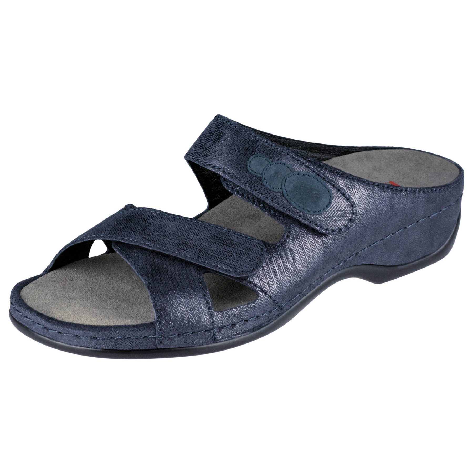 deep ink jeans Leder