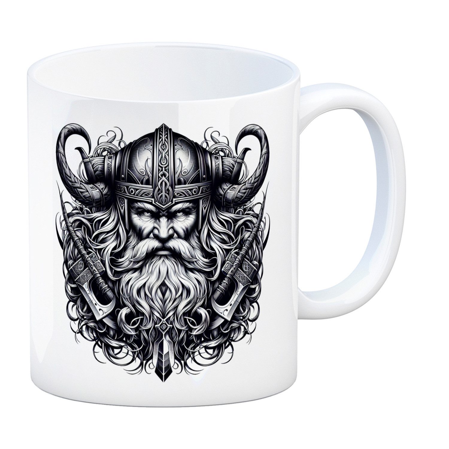 speecheese Tasse Wikingergott Odin Kaffeebecher