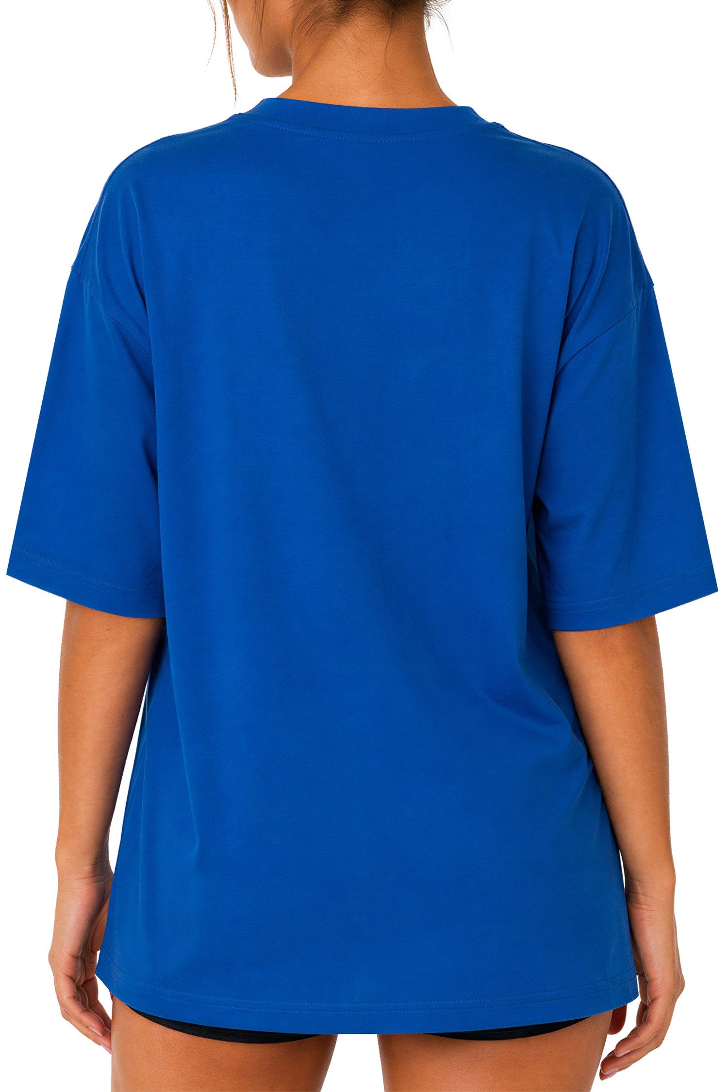 Reichstadt Oversize-Shirt Damen Oversized Kurzarmshirt 25RSW070 in kräftigen Farben