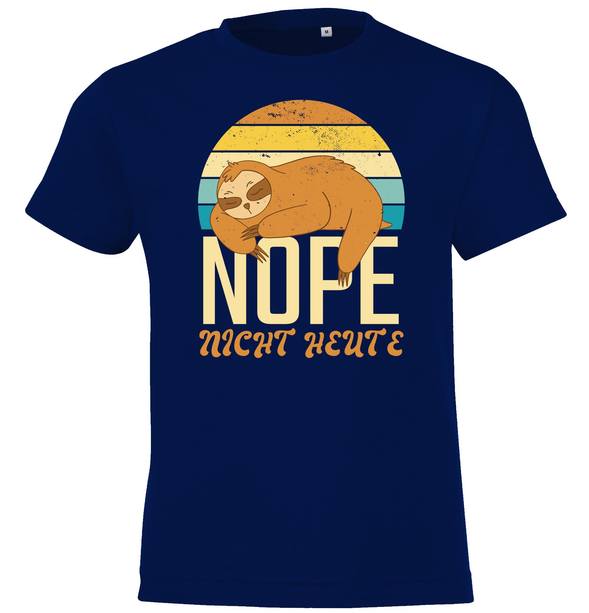 T-Shirt Nicht Heute Kinder Shirt
