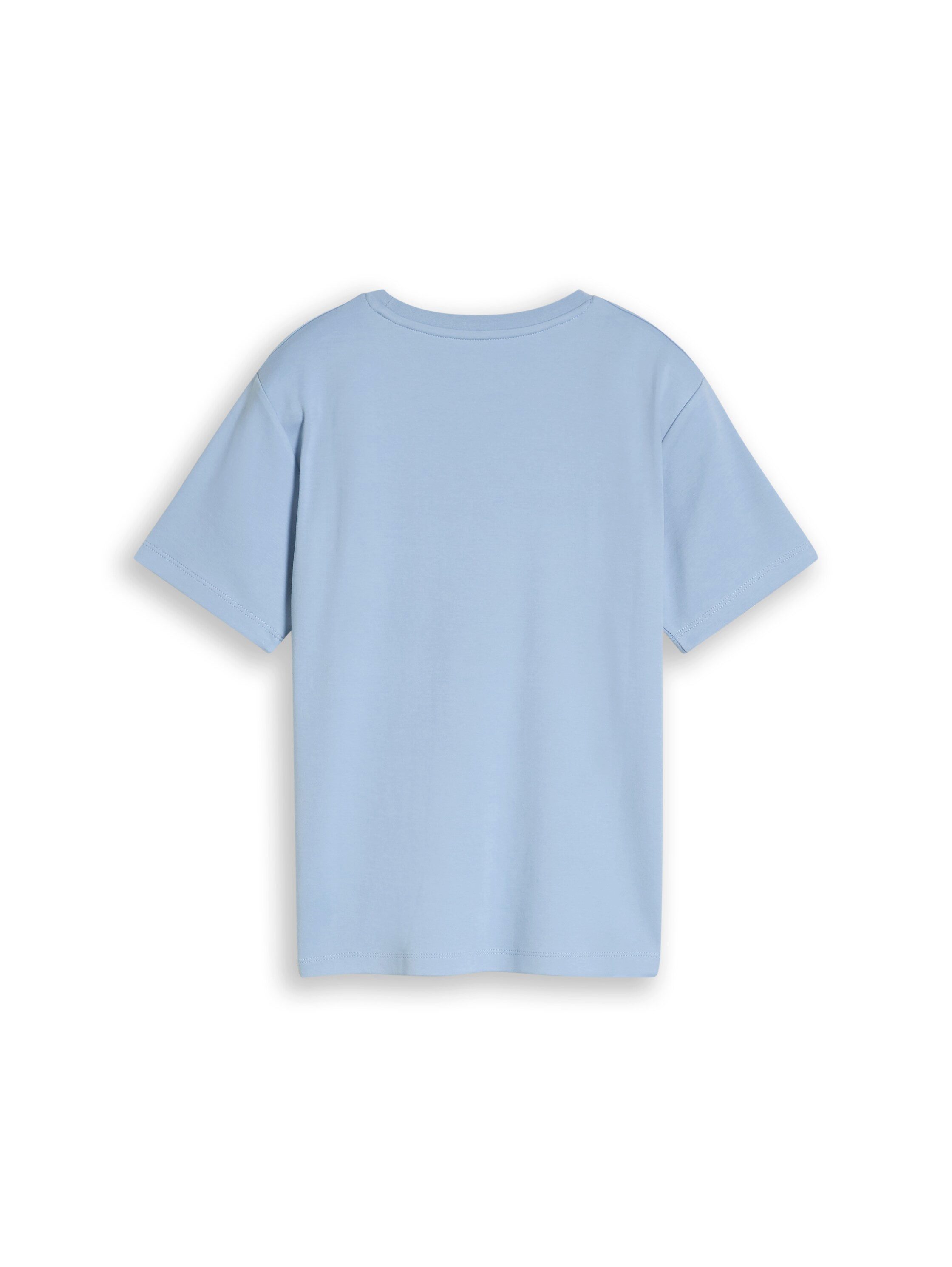 TOM TAILOR Kurzarmshirt Sommershirt mit Stretch / Unifarben / für Boys
