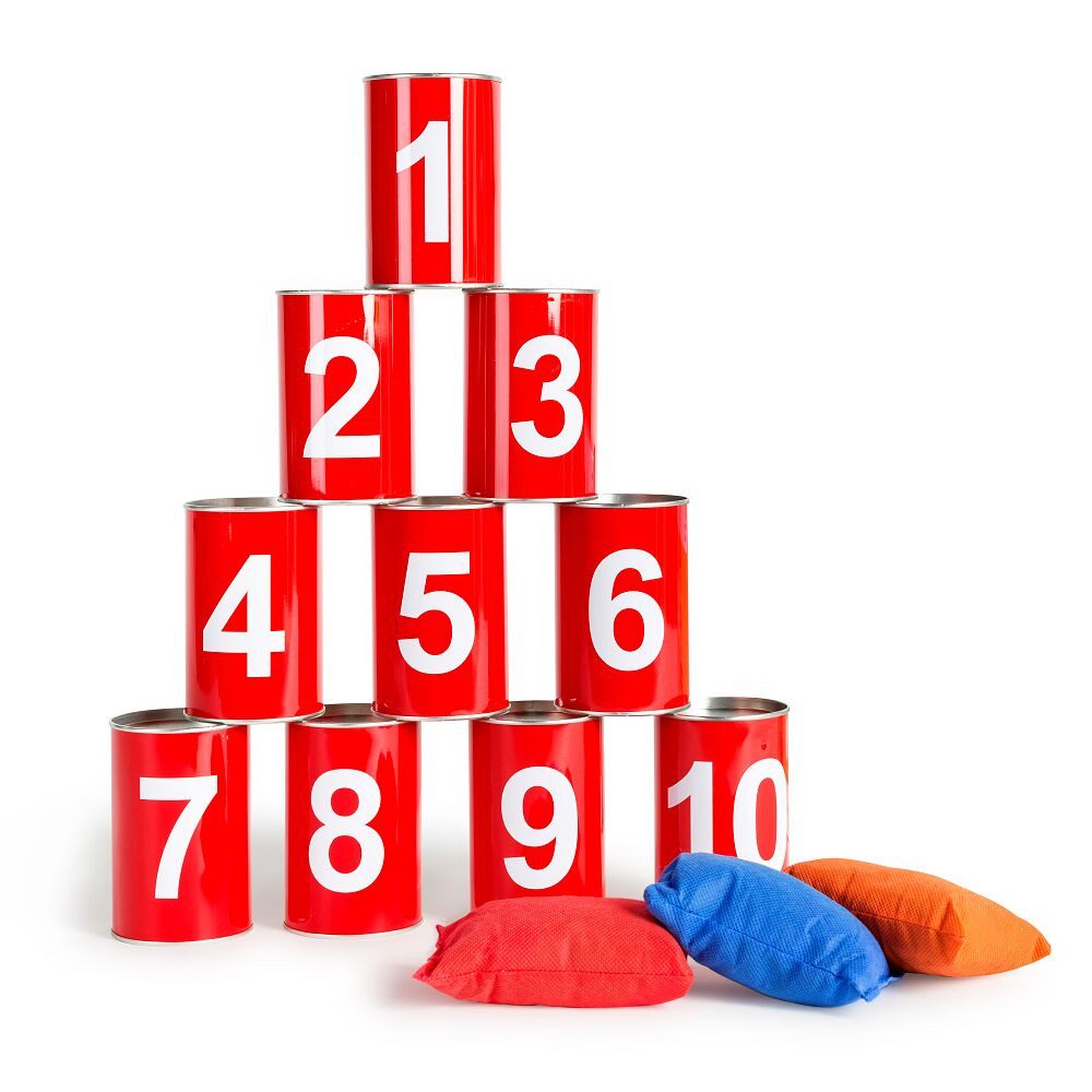 Spiel Dosenwurfspiel