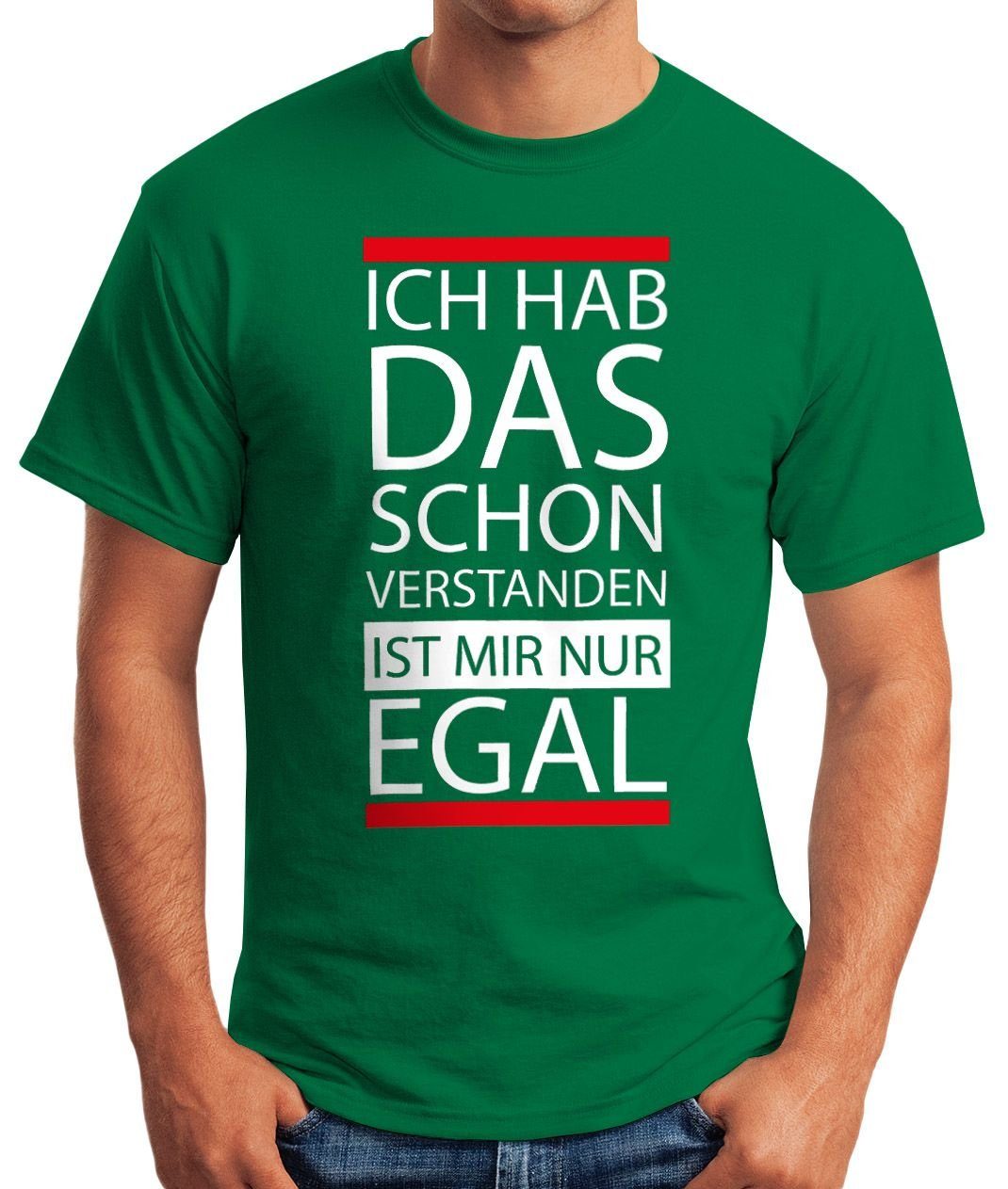MoonWorks Print-Shirt Herren T-Shirt - Ich günstig online kaufen