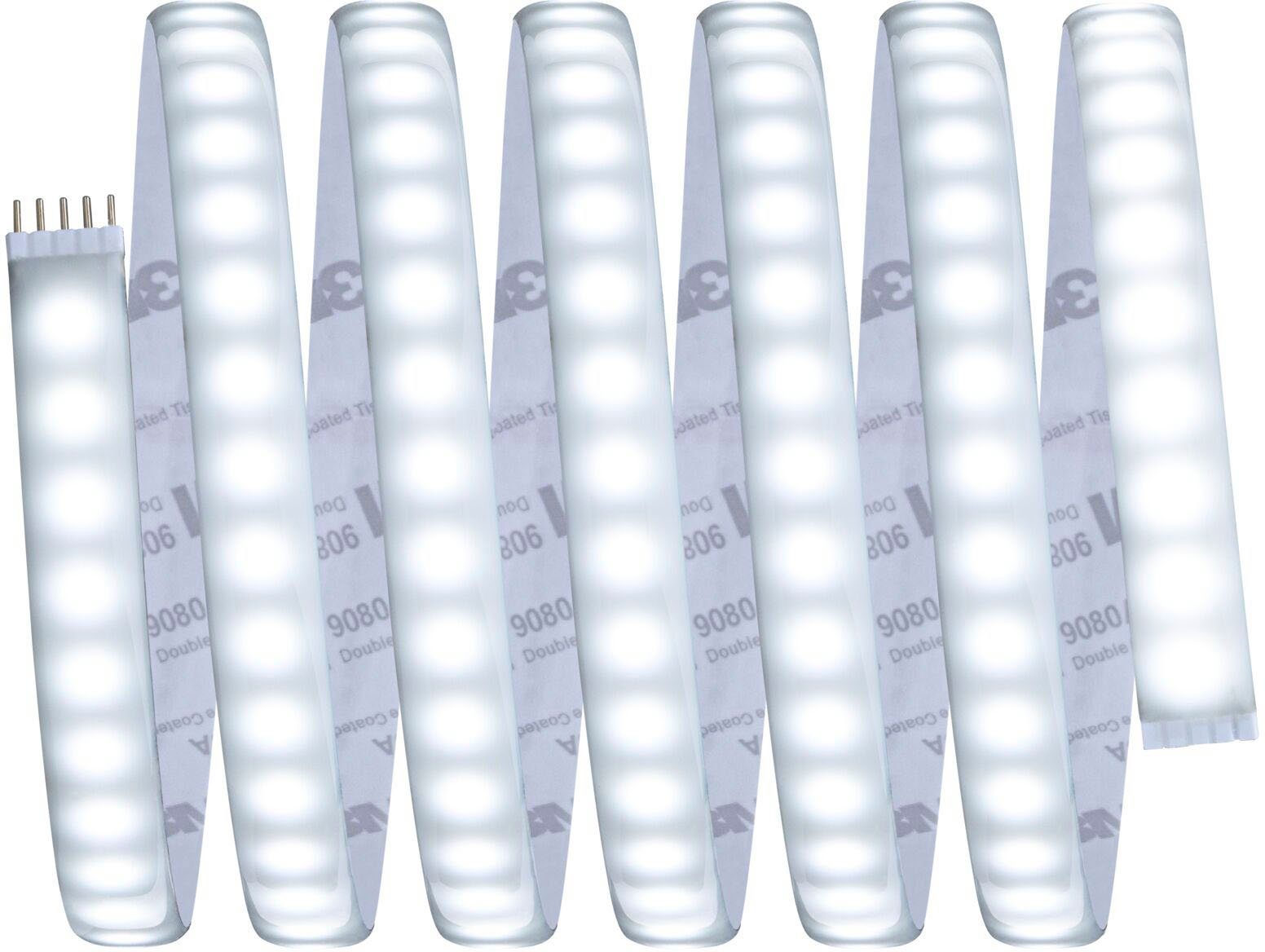 Paulmann LED-Streifen MaxLED 1000 Stripe 2,5m IP44 Cover 2700-6500K 27W 24V Silber, 1-flammig, Tunable White