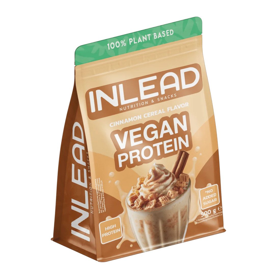 Inlead Nutrition GmbH & Co. KG Vegan Protein 500g Pulver, 500 g