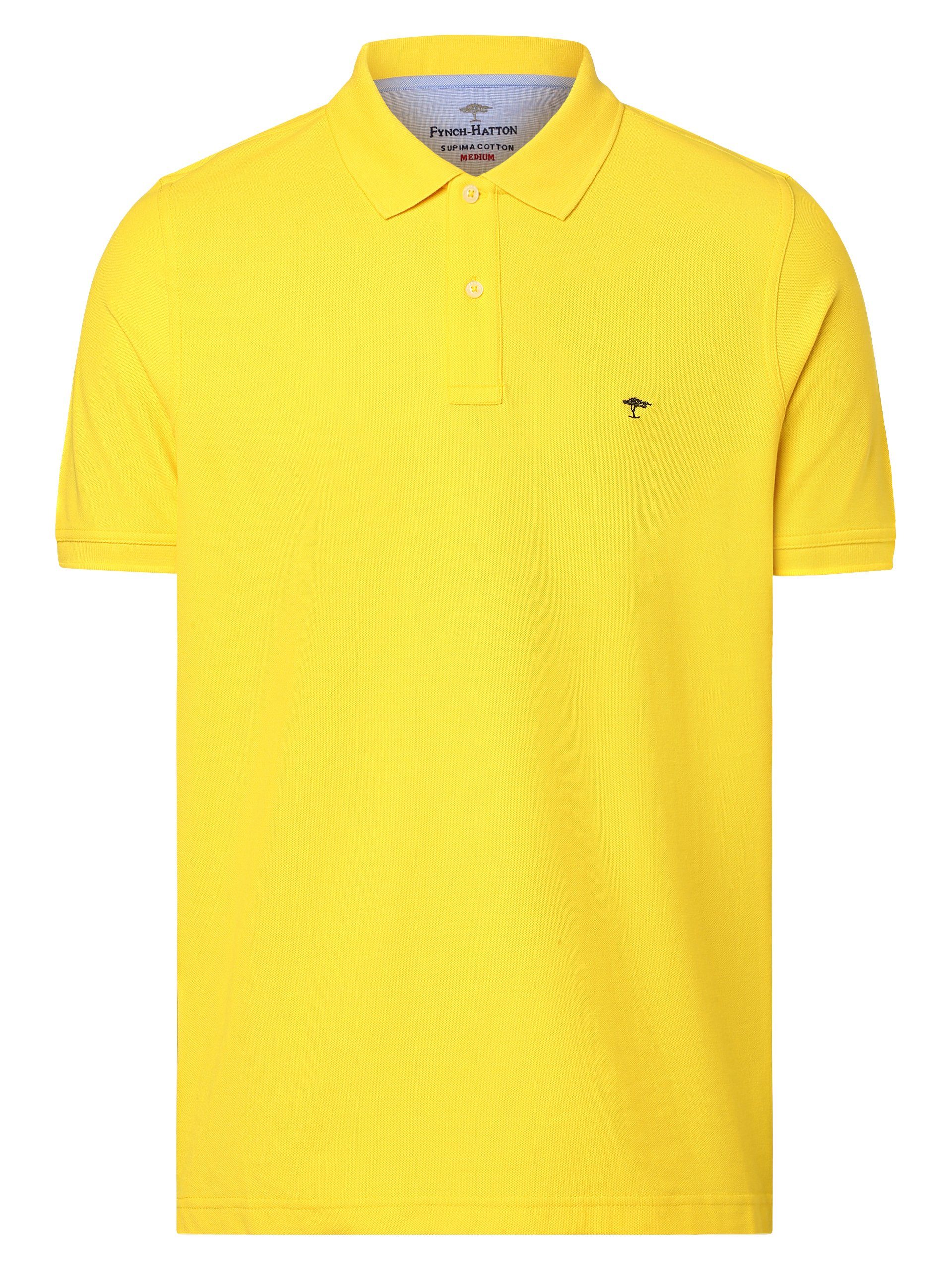 FYNCH-HATTON gelb Poloshirt