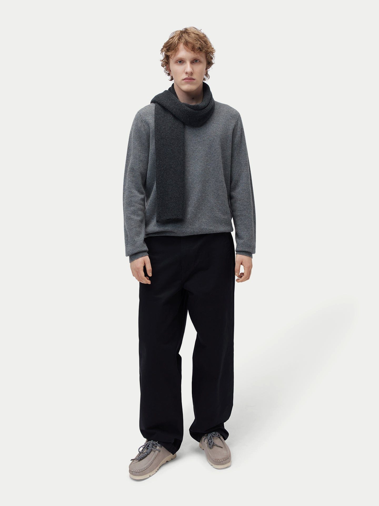 GOBI Cashmere Strickschal Schal mit Patentmuster