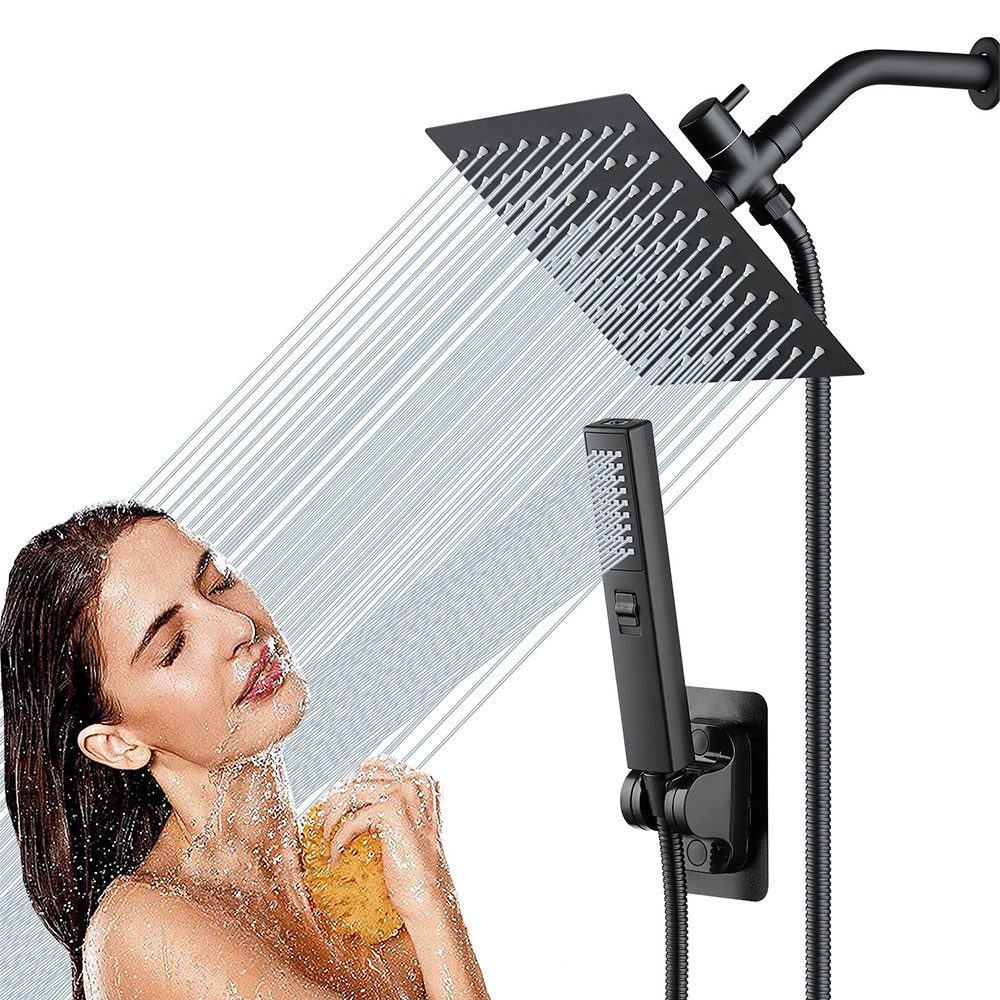 PODOFO Duscharmatur Duscharmatur Set, Duschsystem mit 15x15cm Regendusche u günstig online kaufen