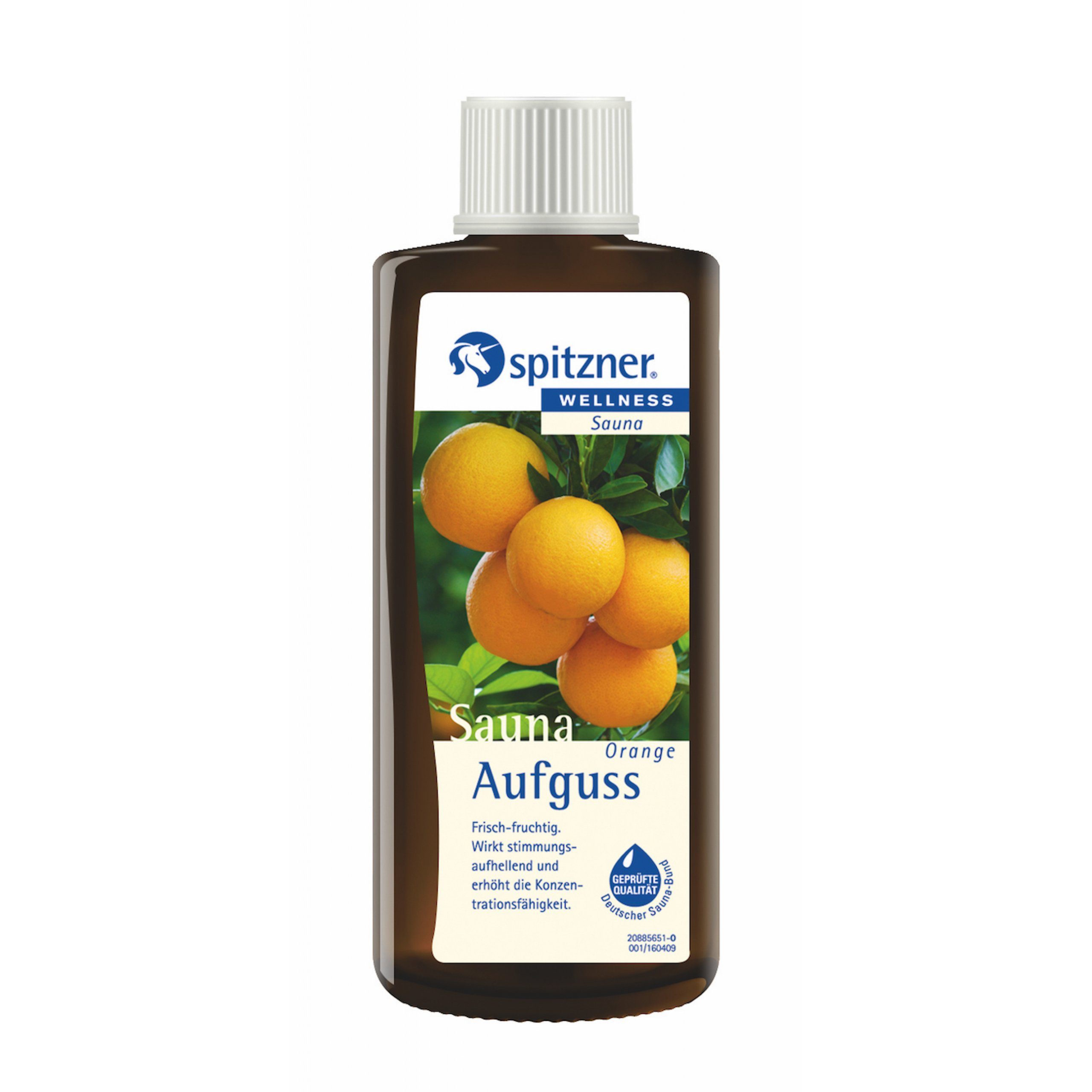 Spitzner Aufgusskonzentrat Spitzner Saunaaufguss Orange 190 ml Sauna Aufguss Konzentrat 8850024