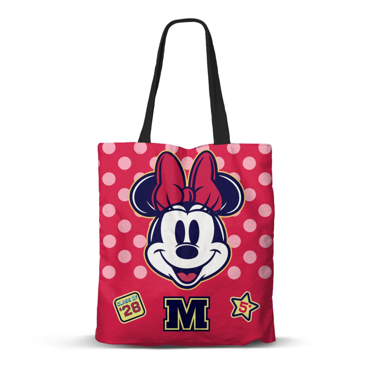 Tragetasche Class Shopping Bag mehrfarbig mit Schultergriffen 33 x 40 cm