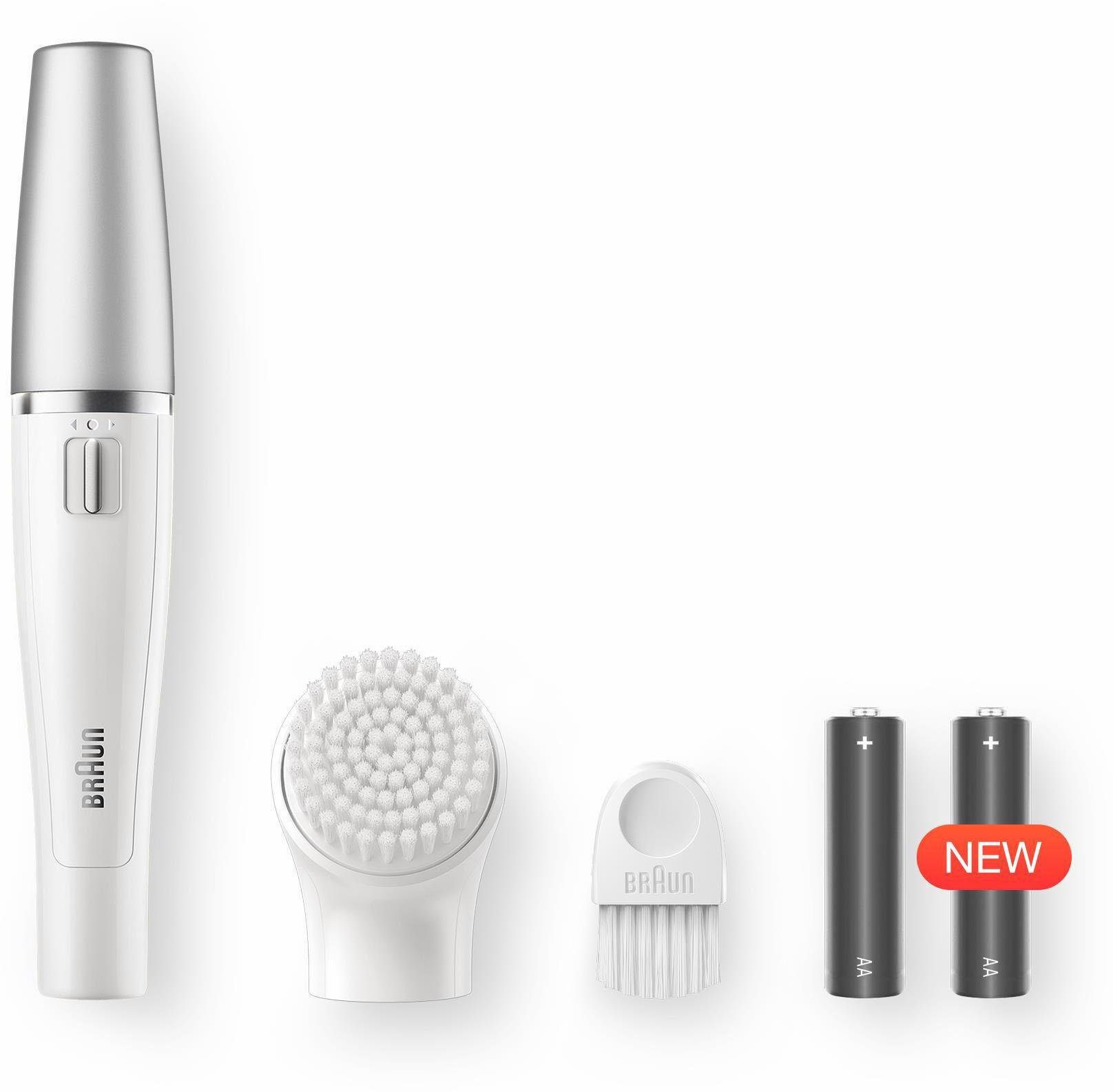 Braun Elektrische Gesichtsreinigungsbürste Gesichtsepilierer und Gesichtsreinigungsbürste FaceSpa 810