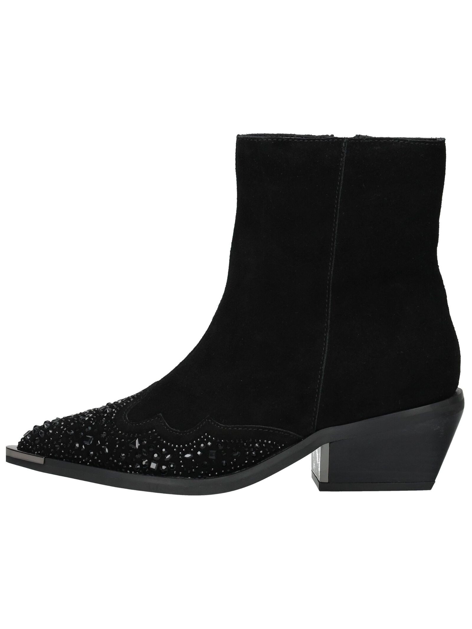 Alma en Pena ALMA EN PENA Stiefelette Veloursleder Bikerboots günstig online kaufen