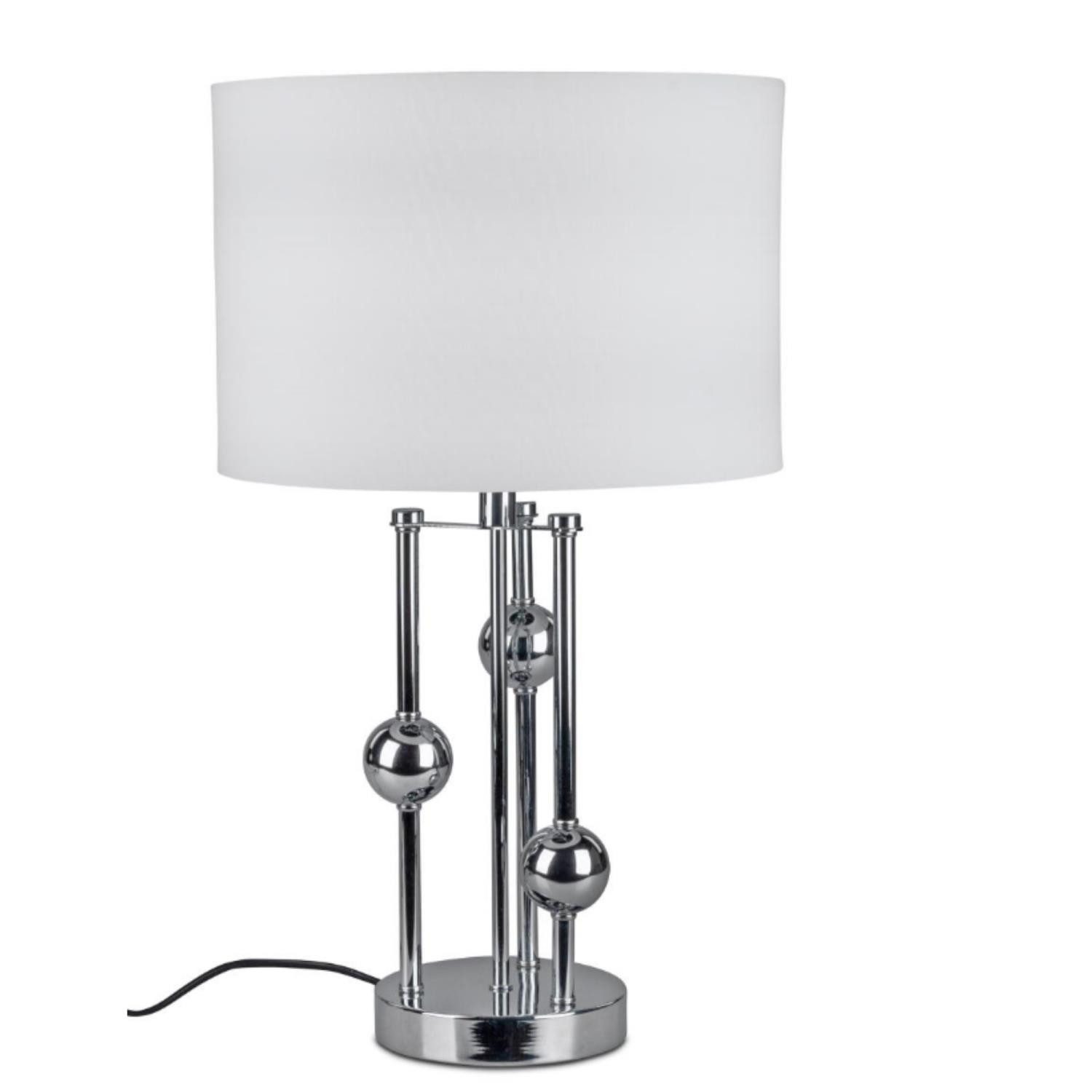 formano Nachttischlampe Silber, Durchmesser 30 cm günstig online kaufen