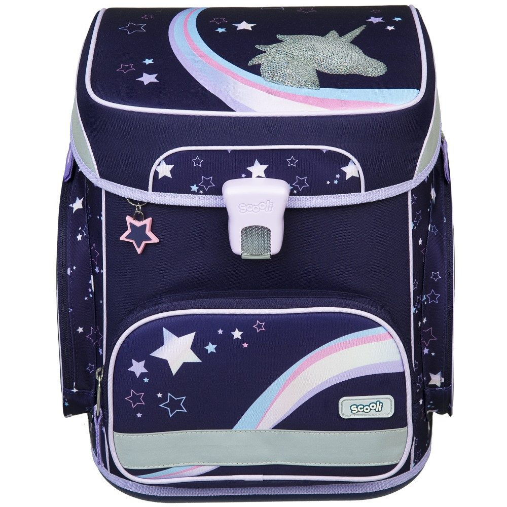 Scooli Schulranzen 1.Klasse Mädchen EasyFit in unterschiedlichen Sets (8-tlg)