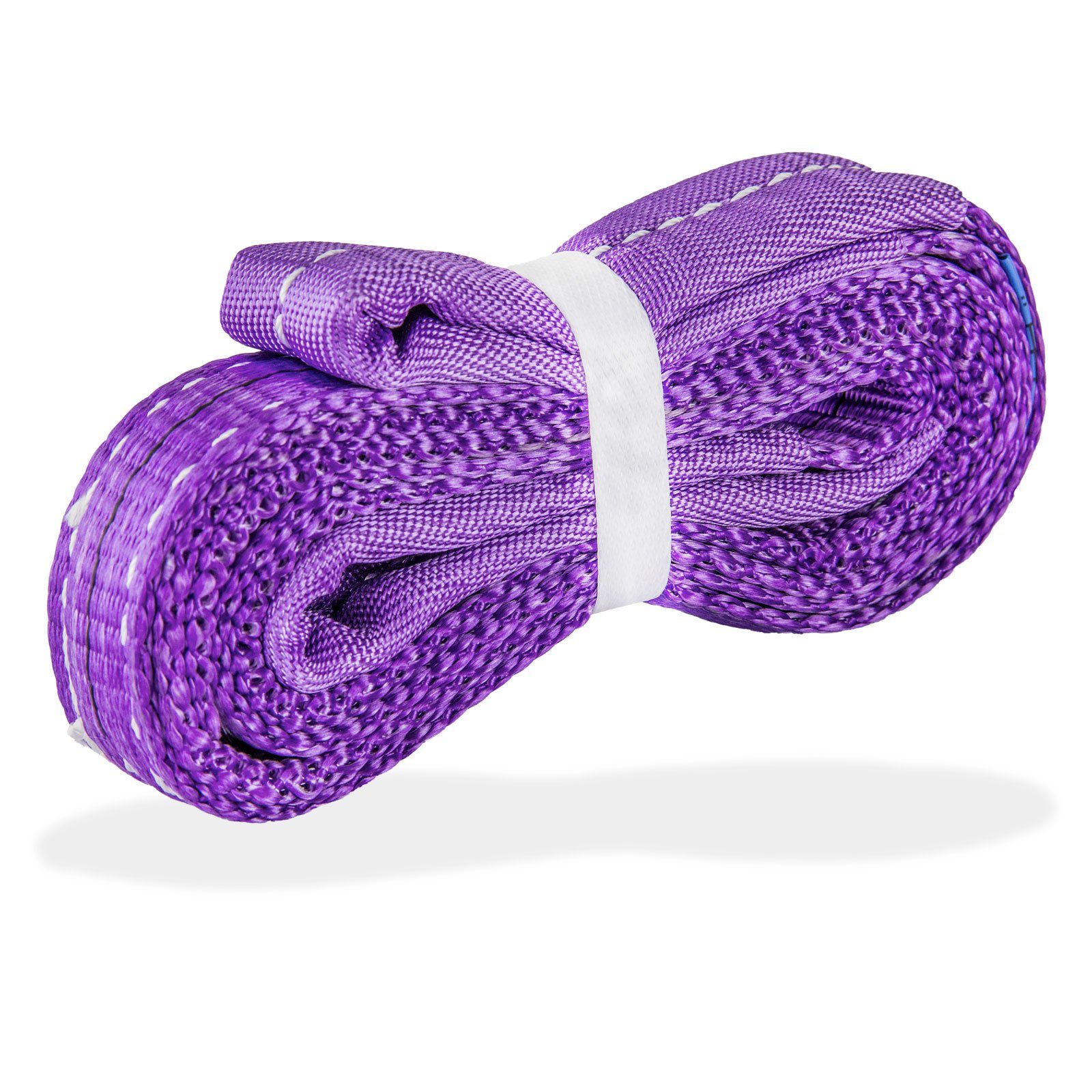 KesTek Hebeband mit Schlaufen 1t 1m Hebeband