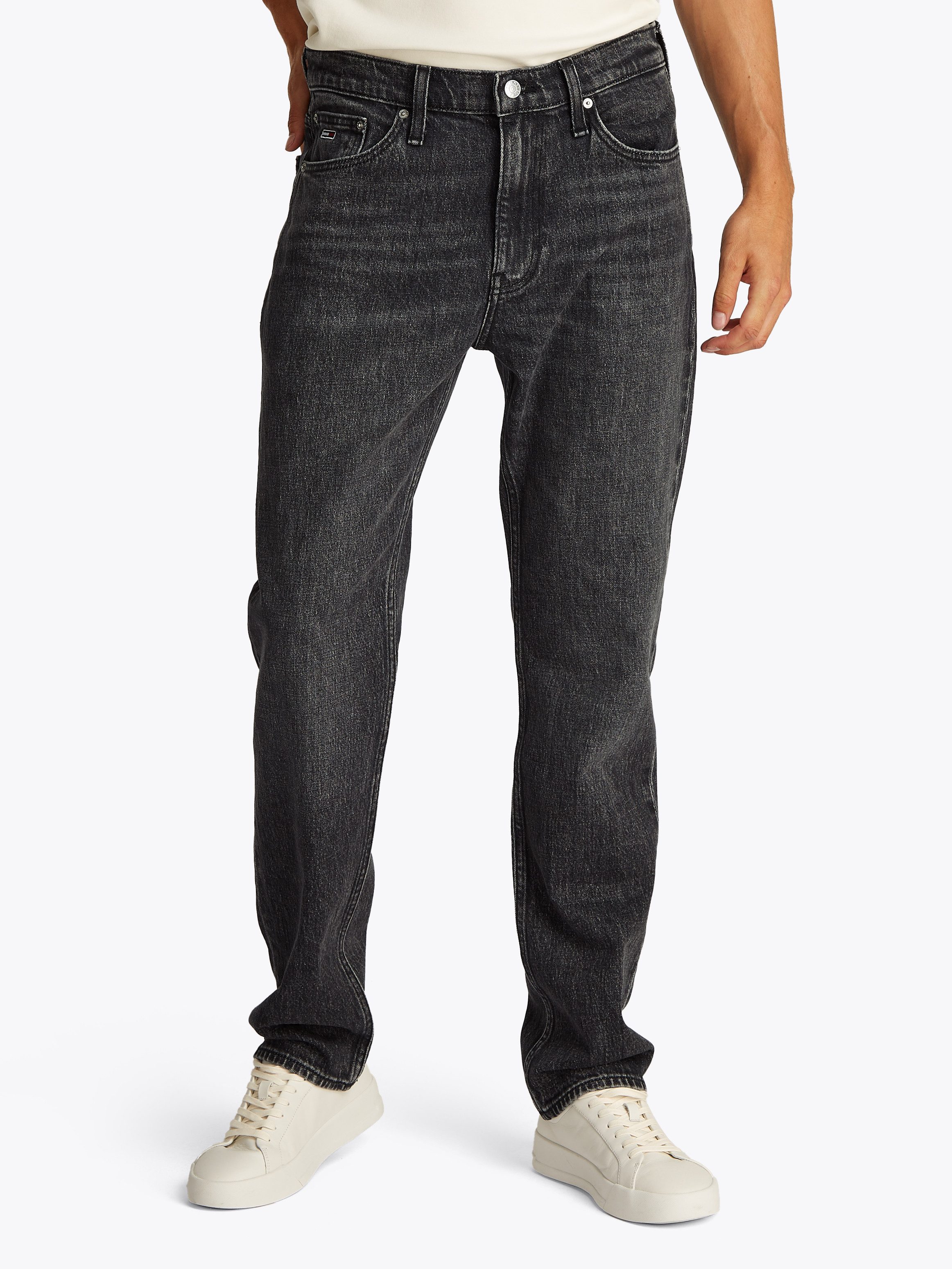 Tommy Jeans Slim-fit-Jeans "RYAN SLIM STRAIGHT", mit Logoprägung günstig online kaufen