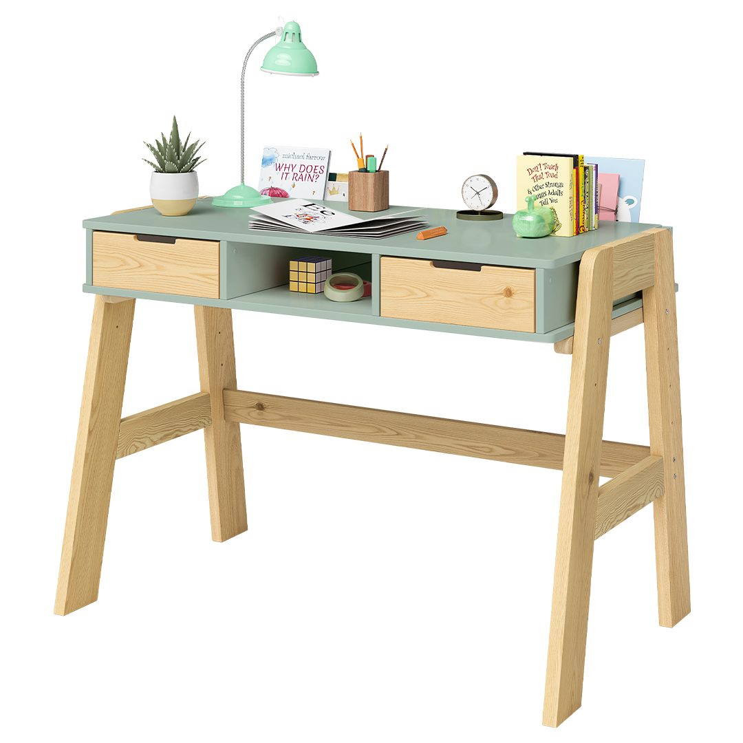 Bellabino Kinderschreibtisch Campo, höhenverstellbar 56-75 cm (mit Schublad günstig online kaufen