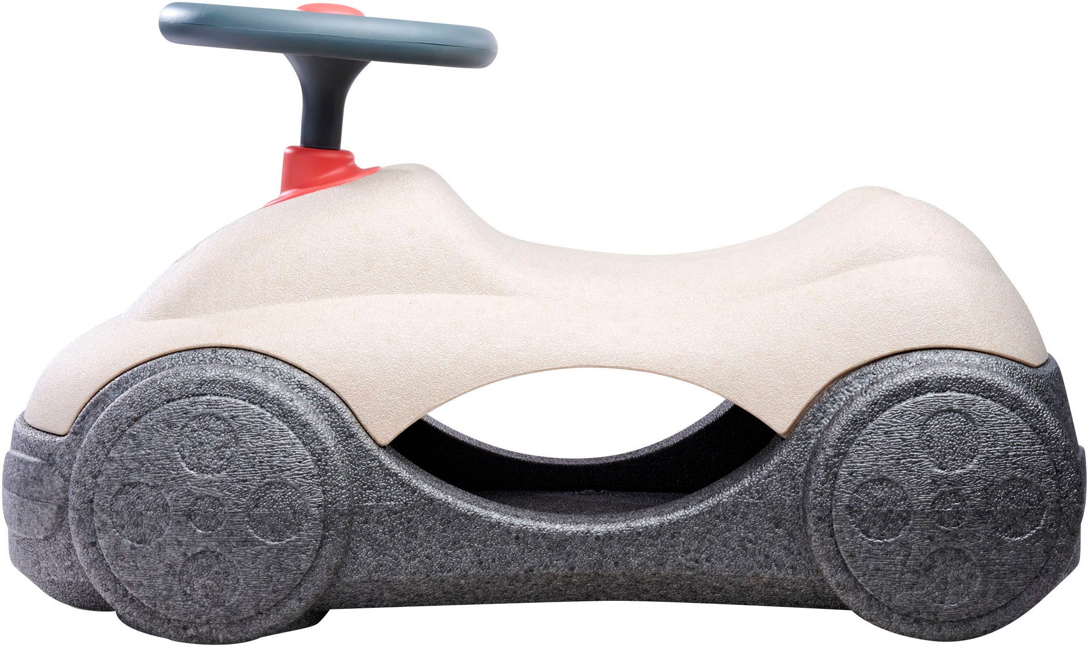 BIG Rutscherauto BIG Heppy Car, Kübelrutscher, Babyrutscher, Babyrollbrett, Caster-Board