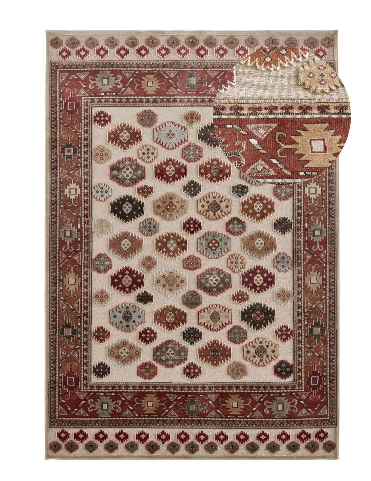 TaraCarpet Teppich Moderner Orientteppich Farah Kelim, günstig online kaufen