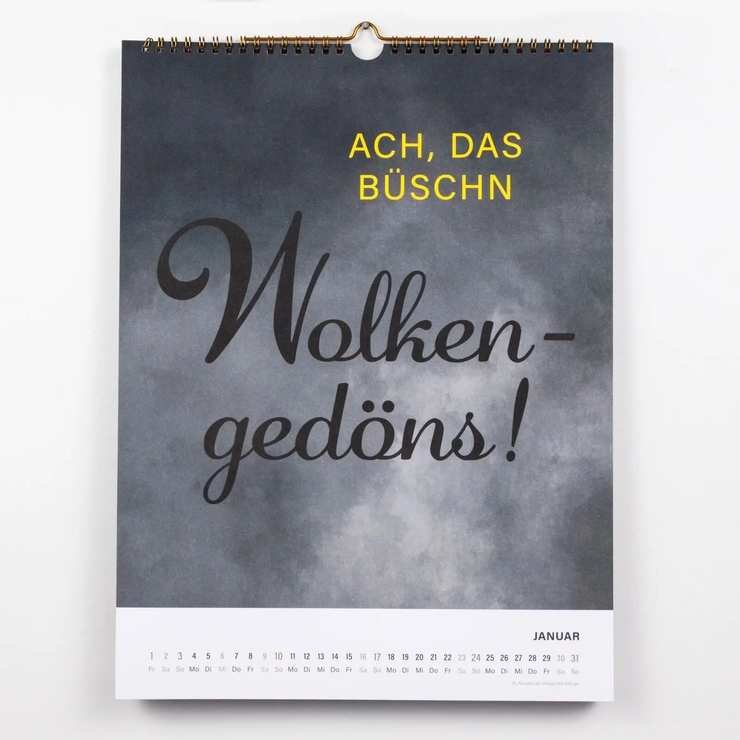 Lappan Verlag Wandkalender MOIN!: Wandkalender 2027 - Watt mutt, dat mutt