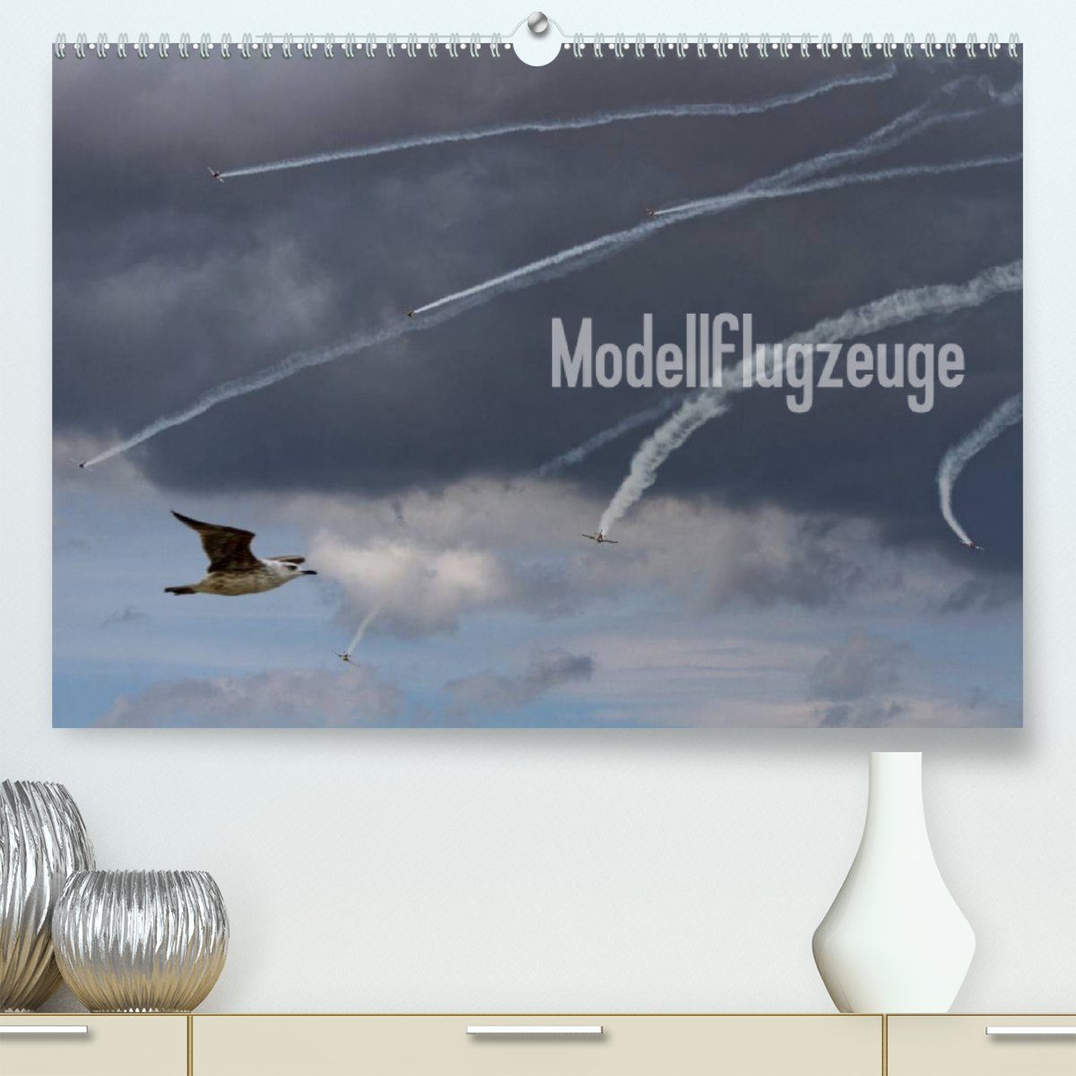 CALVENDO Wandkalender Modellflugzeuge Nr. 1 / 2023 (Premium, hochwertiger DIN A2 Wandkalender 2023, Kunstdruck in Hochglanz)