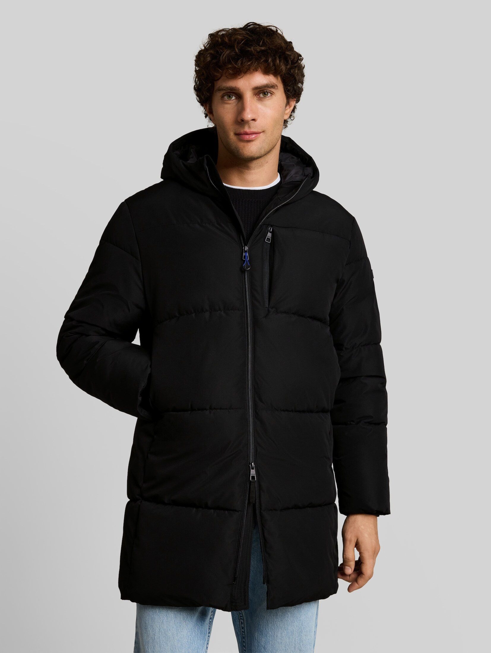 TOM TAILOR Denim Wintermantel Jacken Relaxed Fit Puffer-Parka
