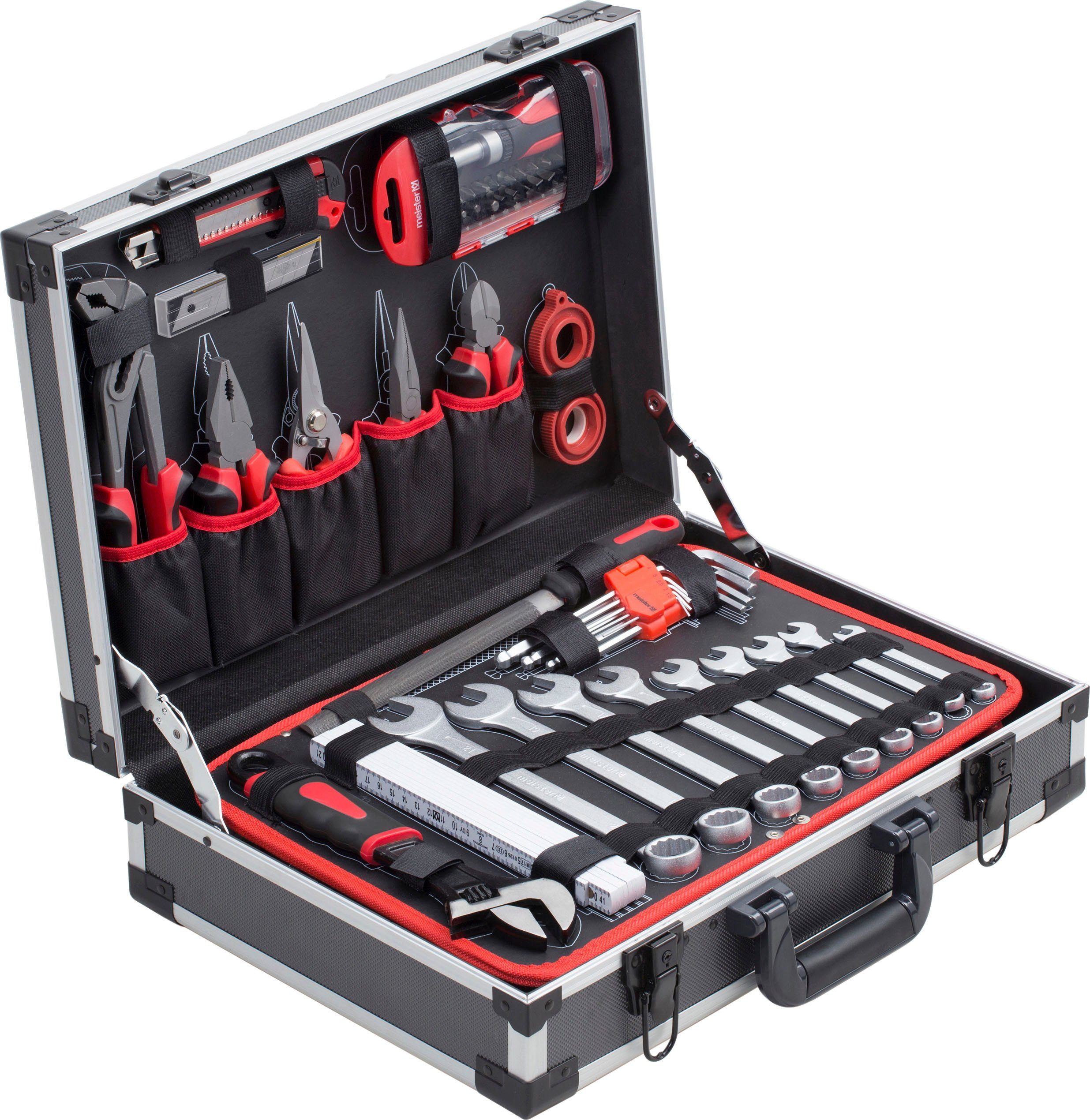 meister Werkzeugset Profi Werkzeugkoffer / 8971470, günstig online kaufen