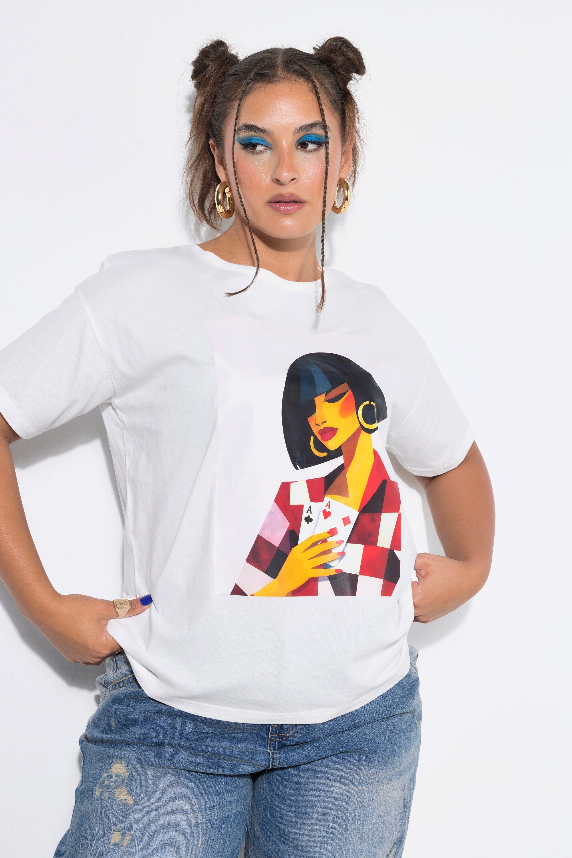 Studio Untold T-Shirt T-Shirt Oversize Shape Model