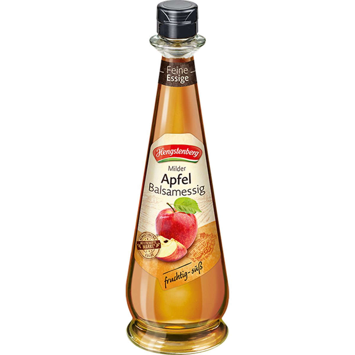 Hengstenberg Essig, Hengstenberg Milder Apfel Balsamessig fruchtig in der Flasche 500ml