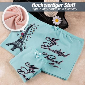 LOREZA Panty 10er Set Mädchen Pantys - Herz - Bunt (Spar-Packung, 10-St)