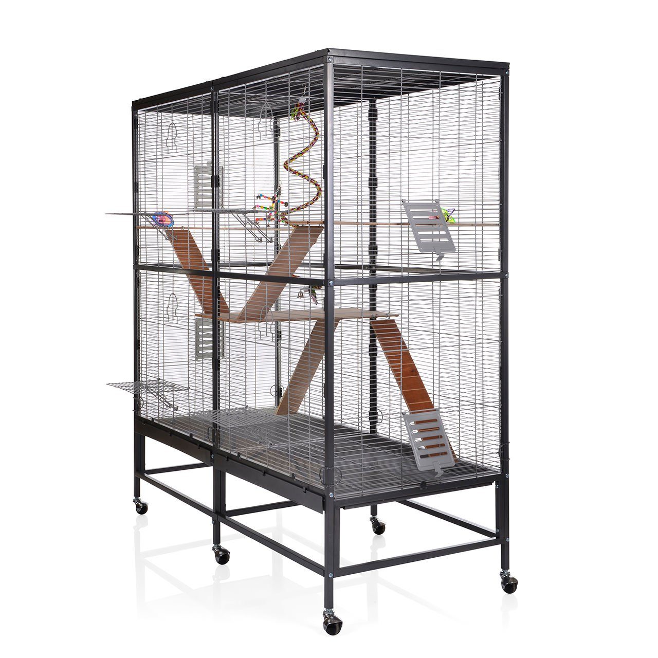Montana Cages Kleintierkäfig Sevilla 150 (Casa 150 Nagervariante), Nagerkäfig XXL