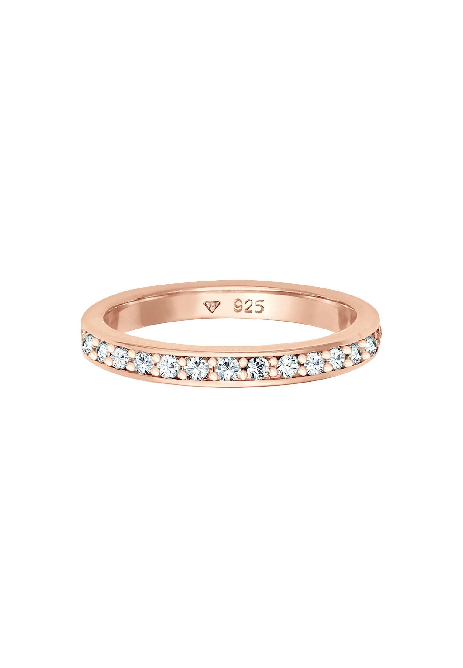 Elli Fingerring Memoire Verlobung Kristalle 925 günstig online kaufen