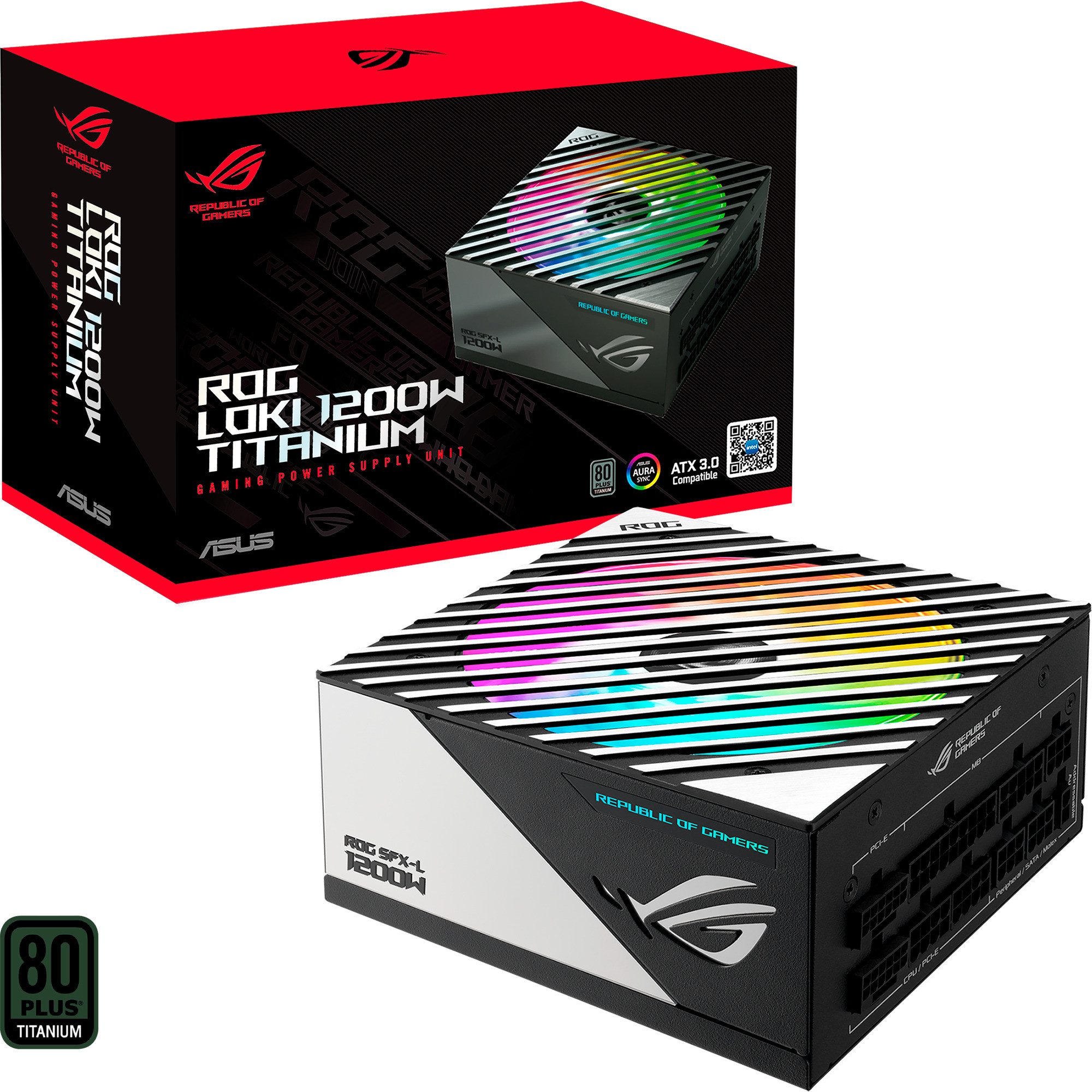 ASUS ROG Loki SFX-L 1200W Titanium, PC-Netzteil, PC-Netzteil
