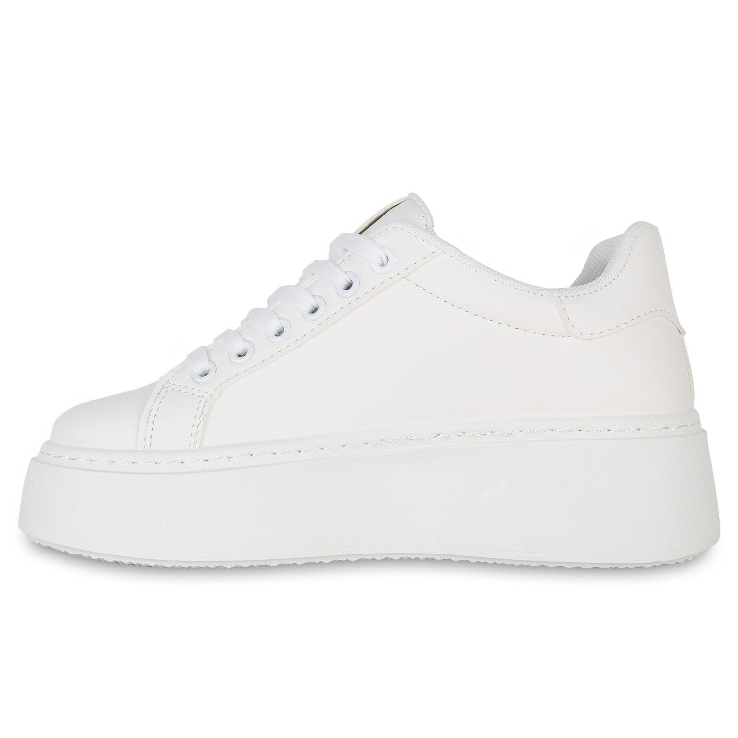 VAN HILL 840983 Plateausneaker Damen Plateau Sneaker Schnürer Wedges Freize günstig online kaufen