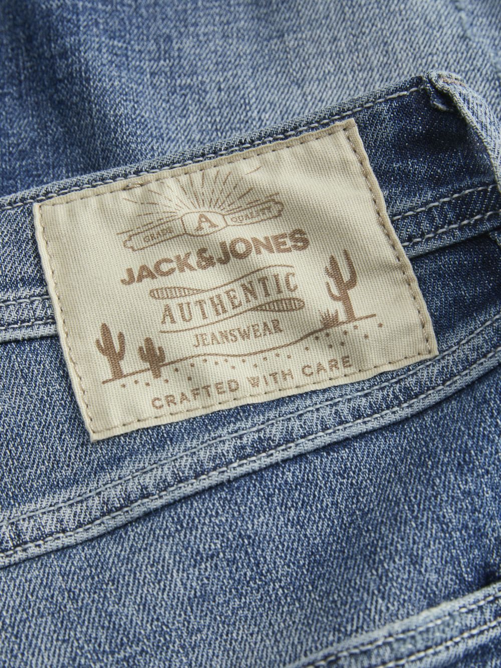Jack & Jones Slim-fit-Jeans JJIGLENN JJCOLE mit Stretch