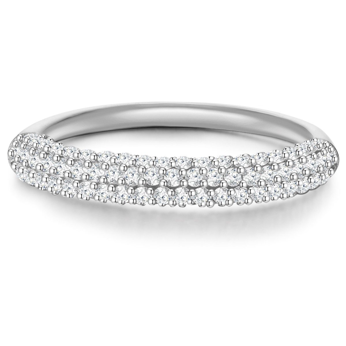 Glanzstücke München Fingerring GSM957 (1-tlg), aus Sterling Silber