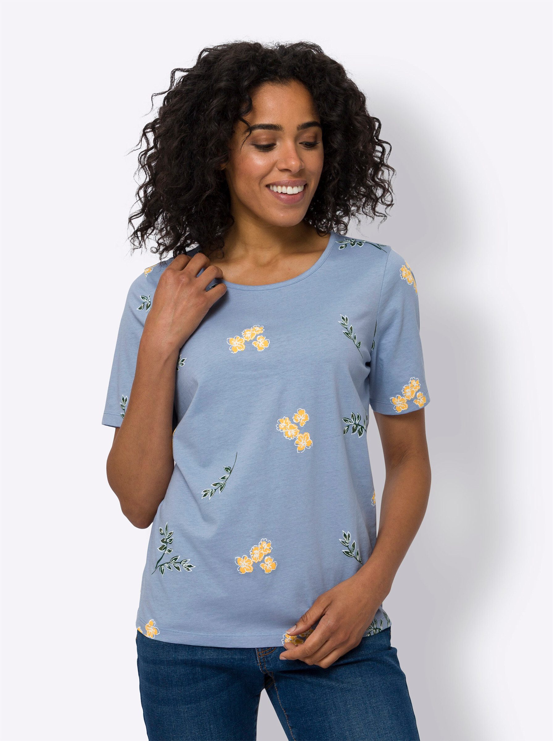 Sieh an! T-Shirt Kurzarm-Shirt Kurzarm