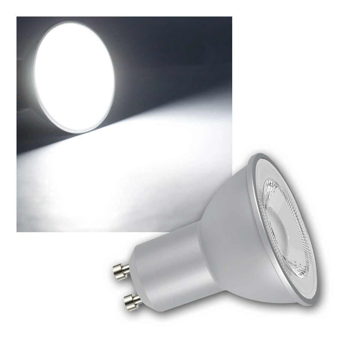 Kanlux LED-Leuchtmittel GU10 Strahler "IQ-LED GU10 4,5W-CW" 230V 355lm, kaltweiß