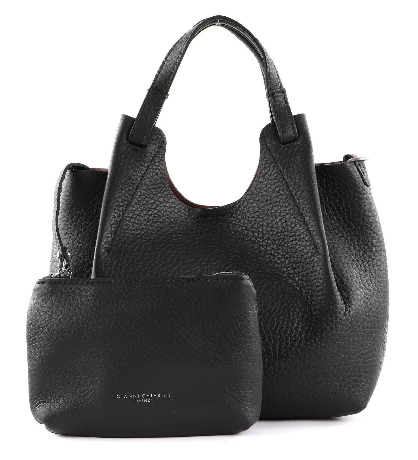 GIANNI CHIARINI Handtasche Handbag (Set, 2-tlg), aus echtem Rindsleder