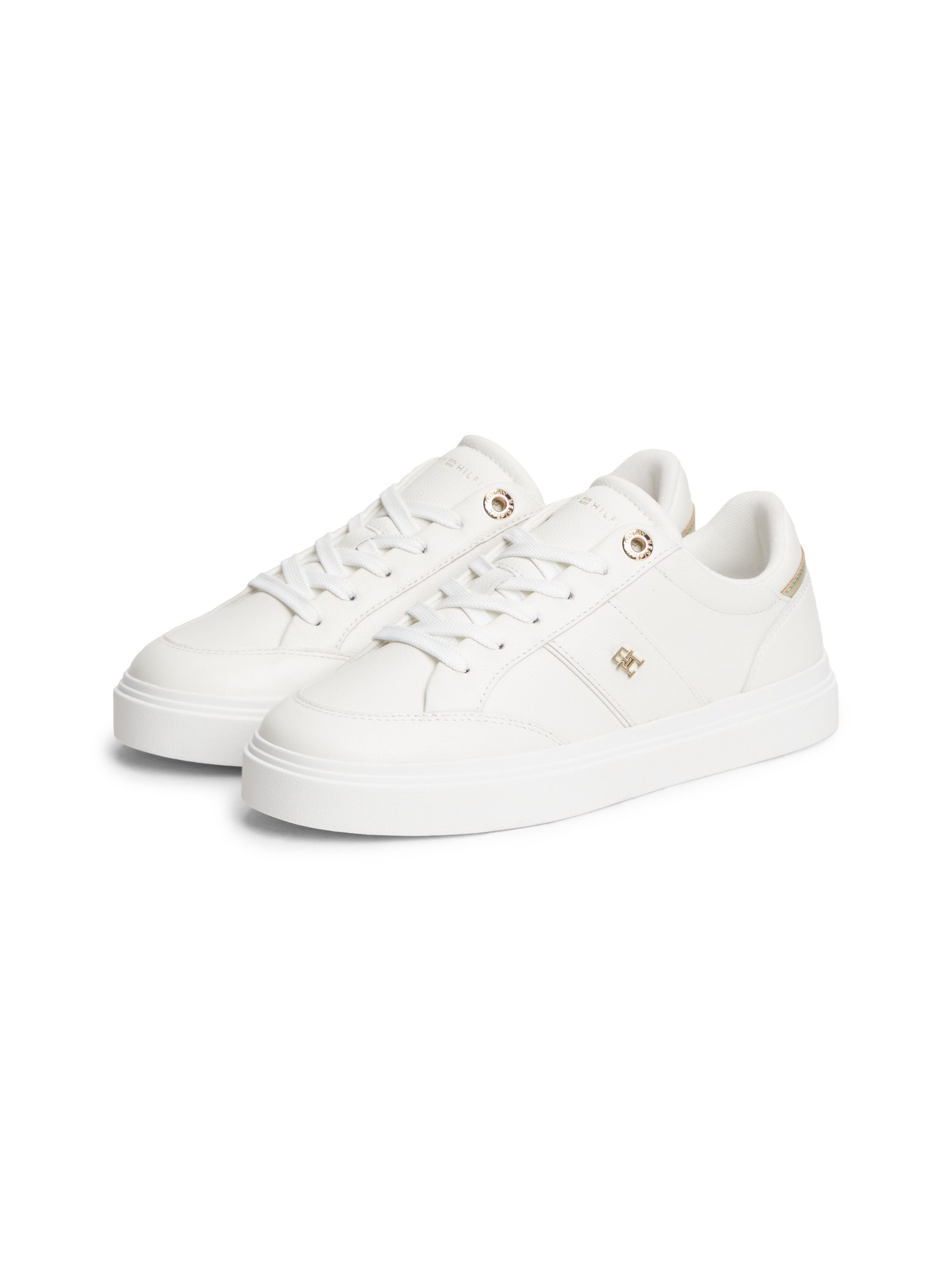 Tommy Hilfiger TH FEMININE CUPSOLE Plateausneaker Freizeitschuh, Halbschuh, Schnürschuh mit seitlicher Applikation