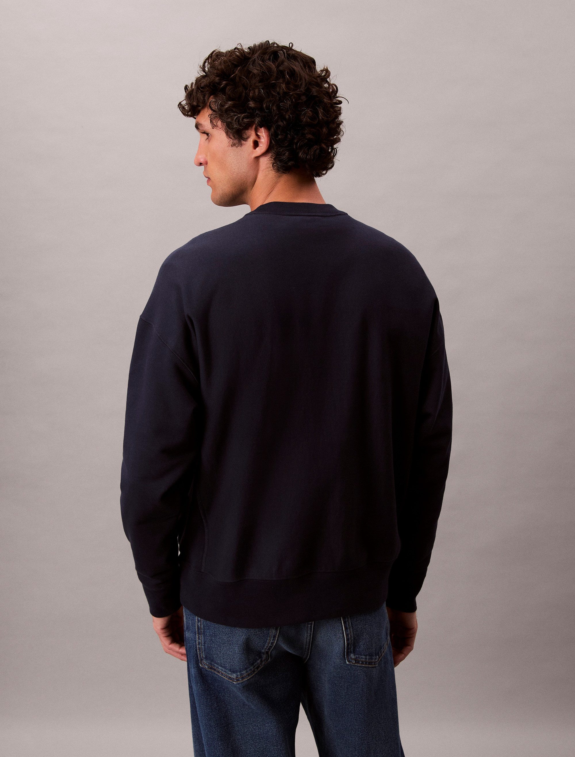 Calvin Klein Jeans Sweatshirt regular fit, Rundhalsausschnitt günstig online kaufen