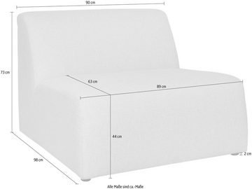 INOSIGN Sofa-Mittelelement Koa, Sofamodul, passend zur Serie KOA, in Webstoff