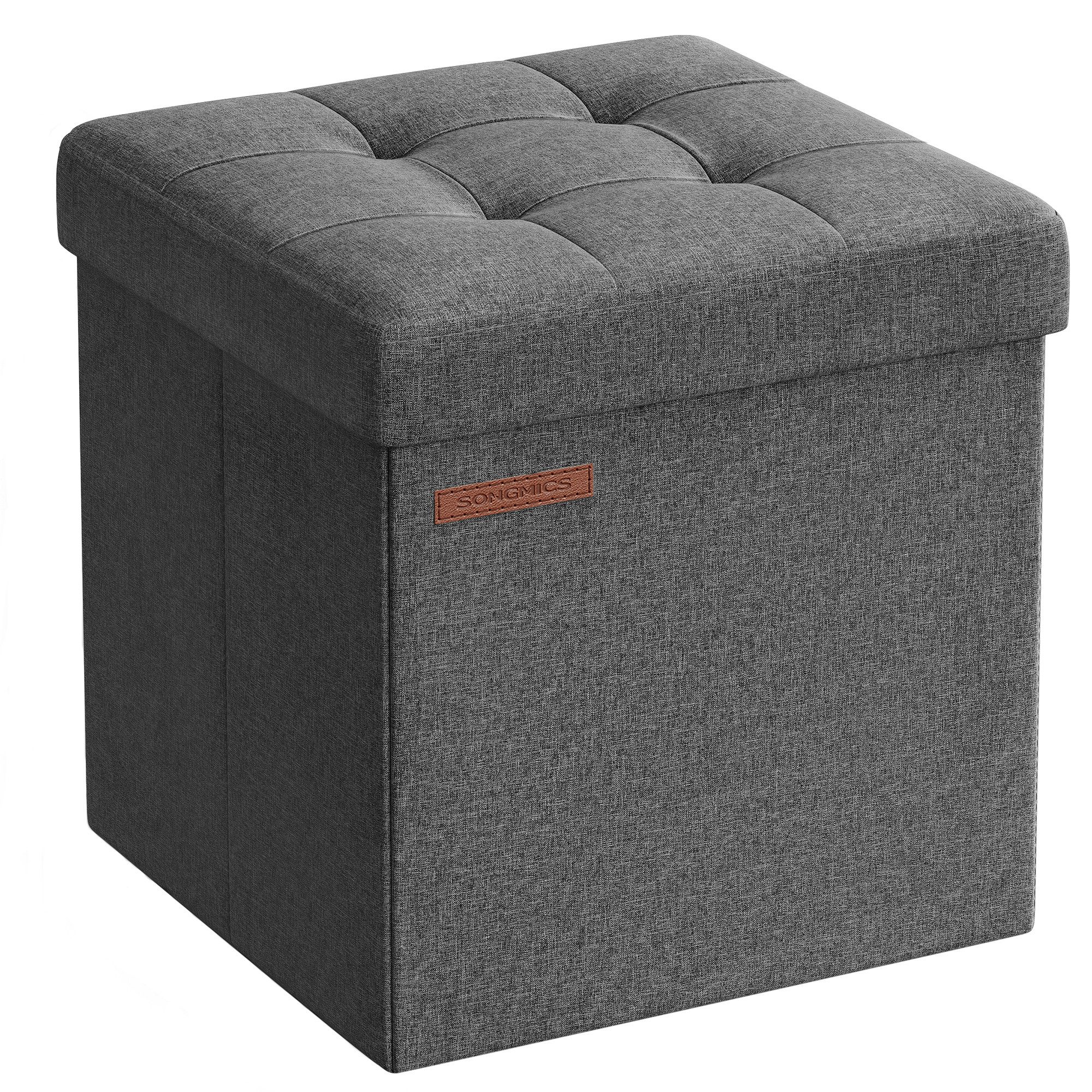 SONGMICS Sitzhocker (1 St), mit Stauraum faltbarer Hocker Sitzwürfel 30x30x günstig online kaufen